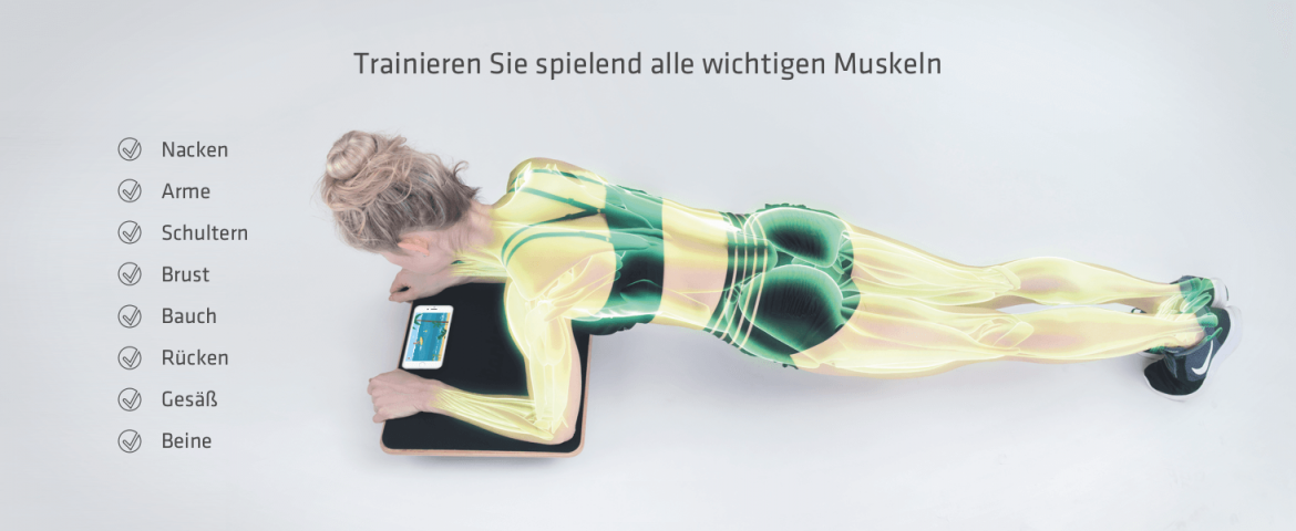 Pilates Board 2025 Upgrade - Faltbarer Ganzkörper Trainer Mit Auto-Rückprall